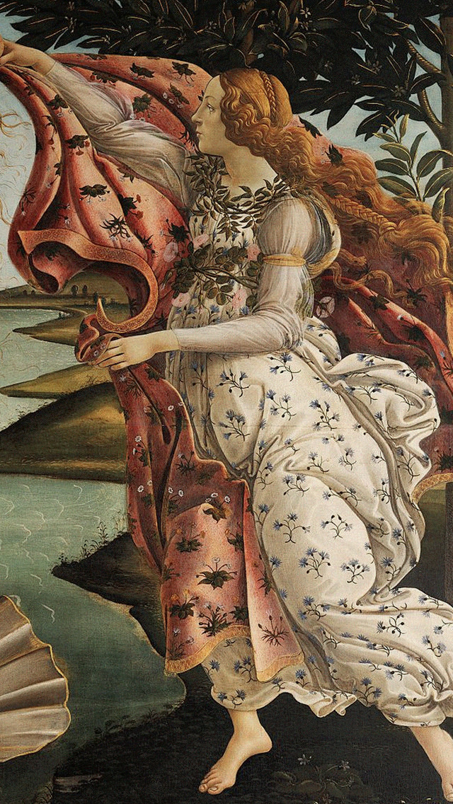 Botticelli Birth Of Venus Flora - HD Wallpaper 