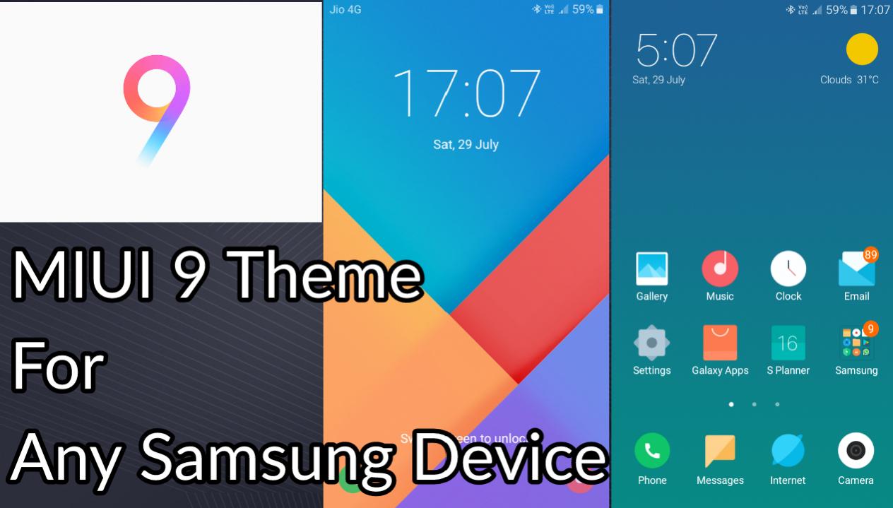 Download Miui Theme For Samsung - Teahub.io