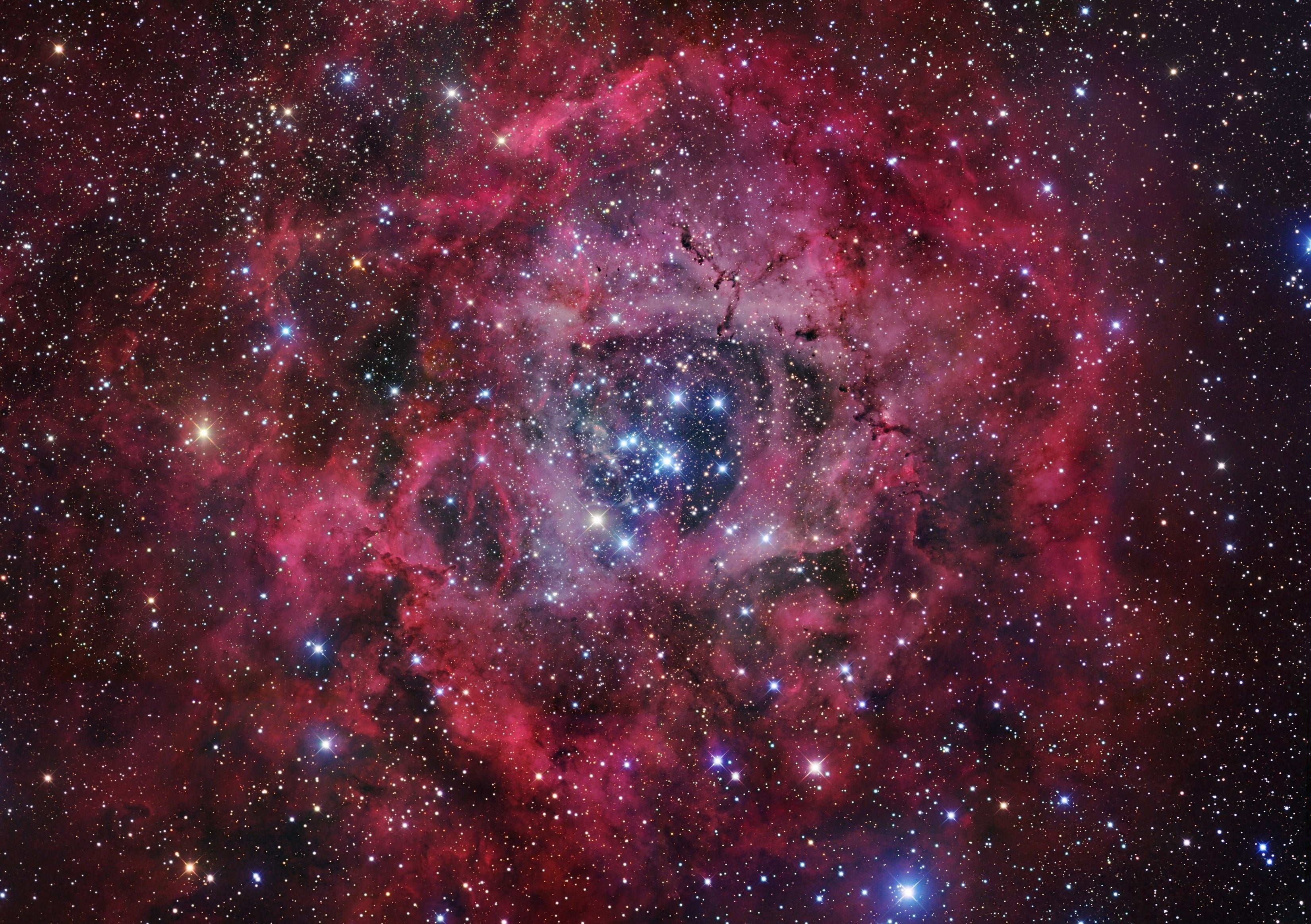 Rosette Nebula - HD Wallpaper 