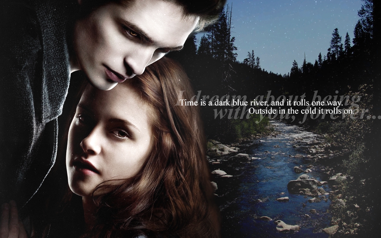 edward and bella breaking dawn wallpaper