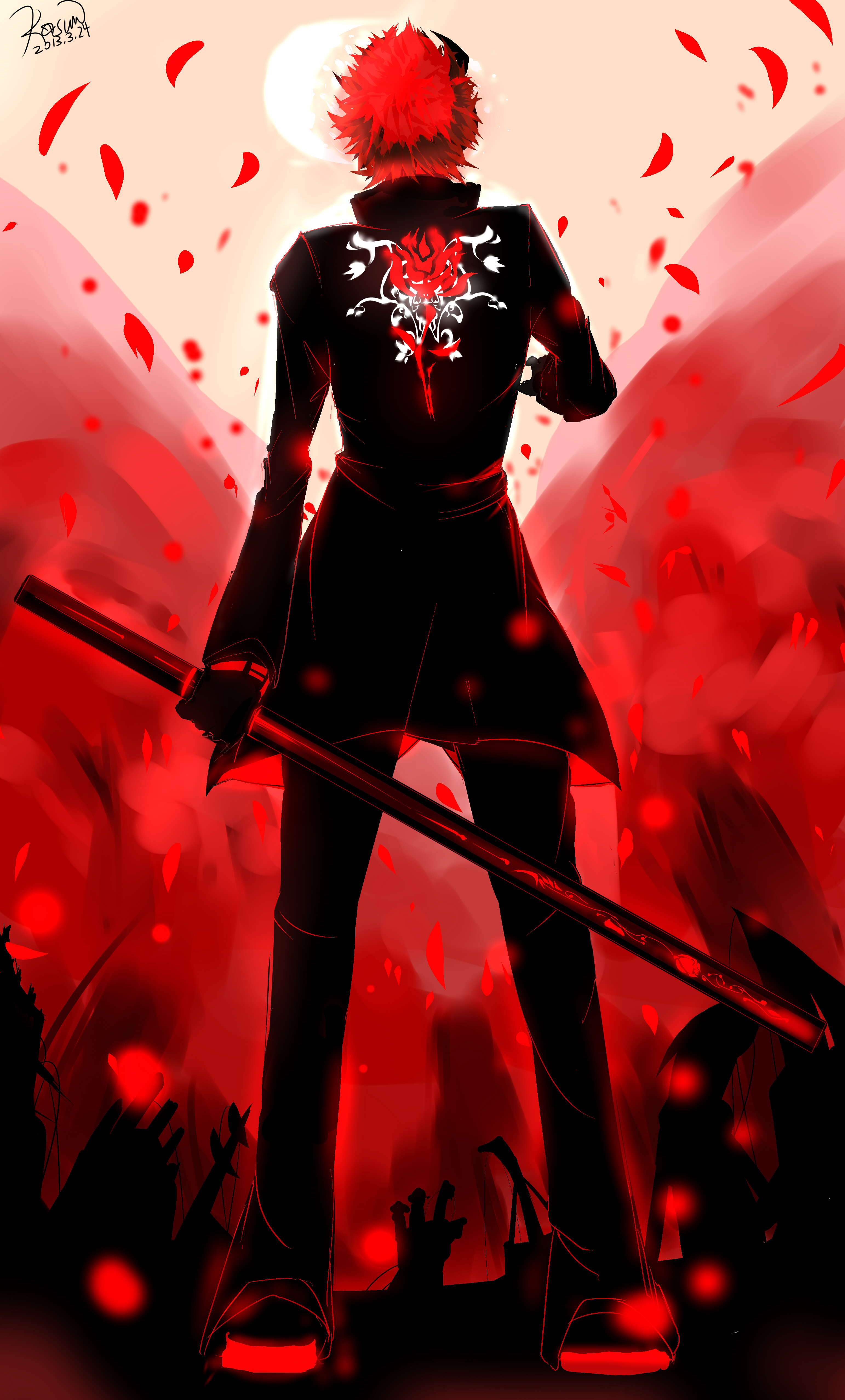 Rwby Adam Taurus 3085x5110 Wallpaper Teahub Io