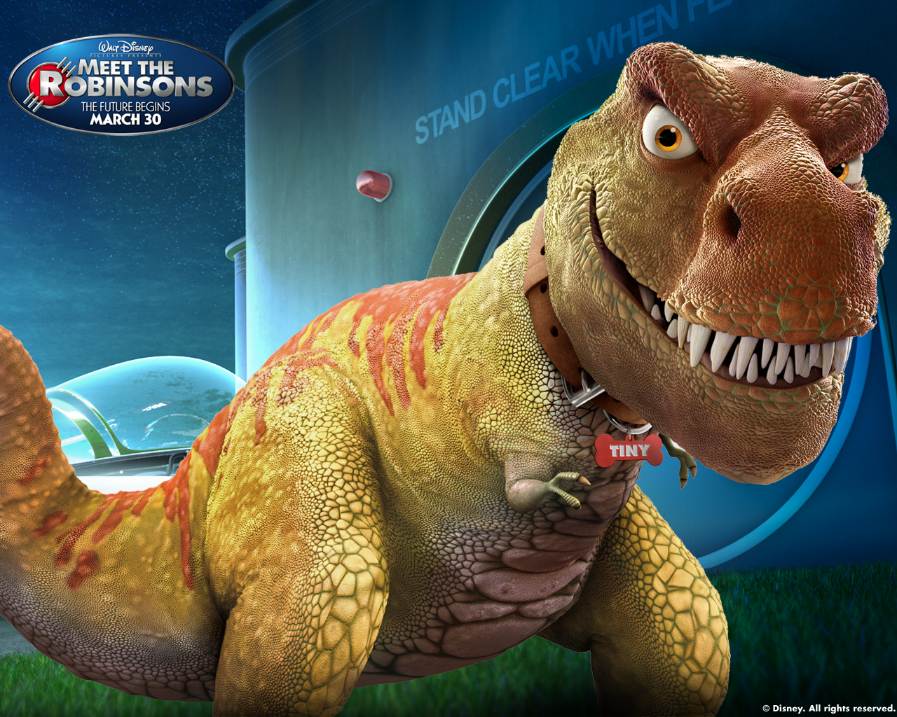 Meet The Robinsons T Rex - HD Wallpaper 