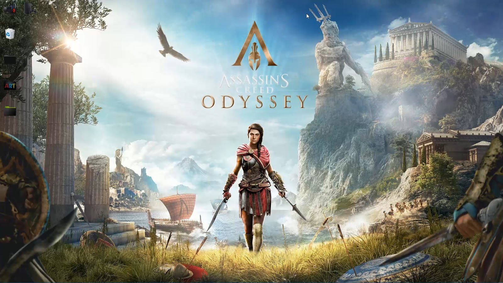 Assassin S Creed Odyssey Kassandra X Wallpaper Teahub Io