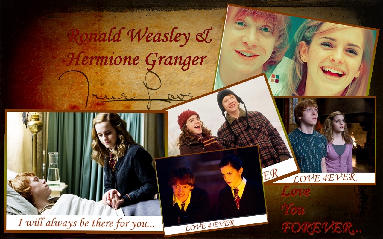 harry ron and hermione wallpaper