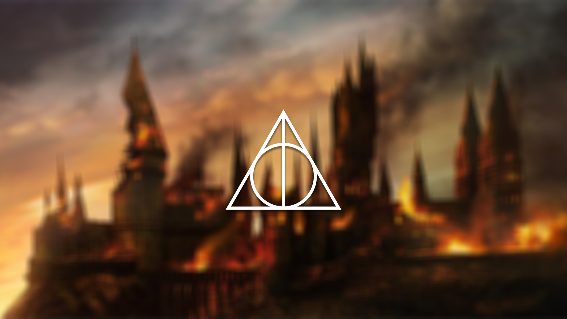 Harry Potter Deathly Hallows Background - 1920x1080 Wallpaper - teahub.io