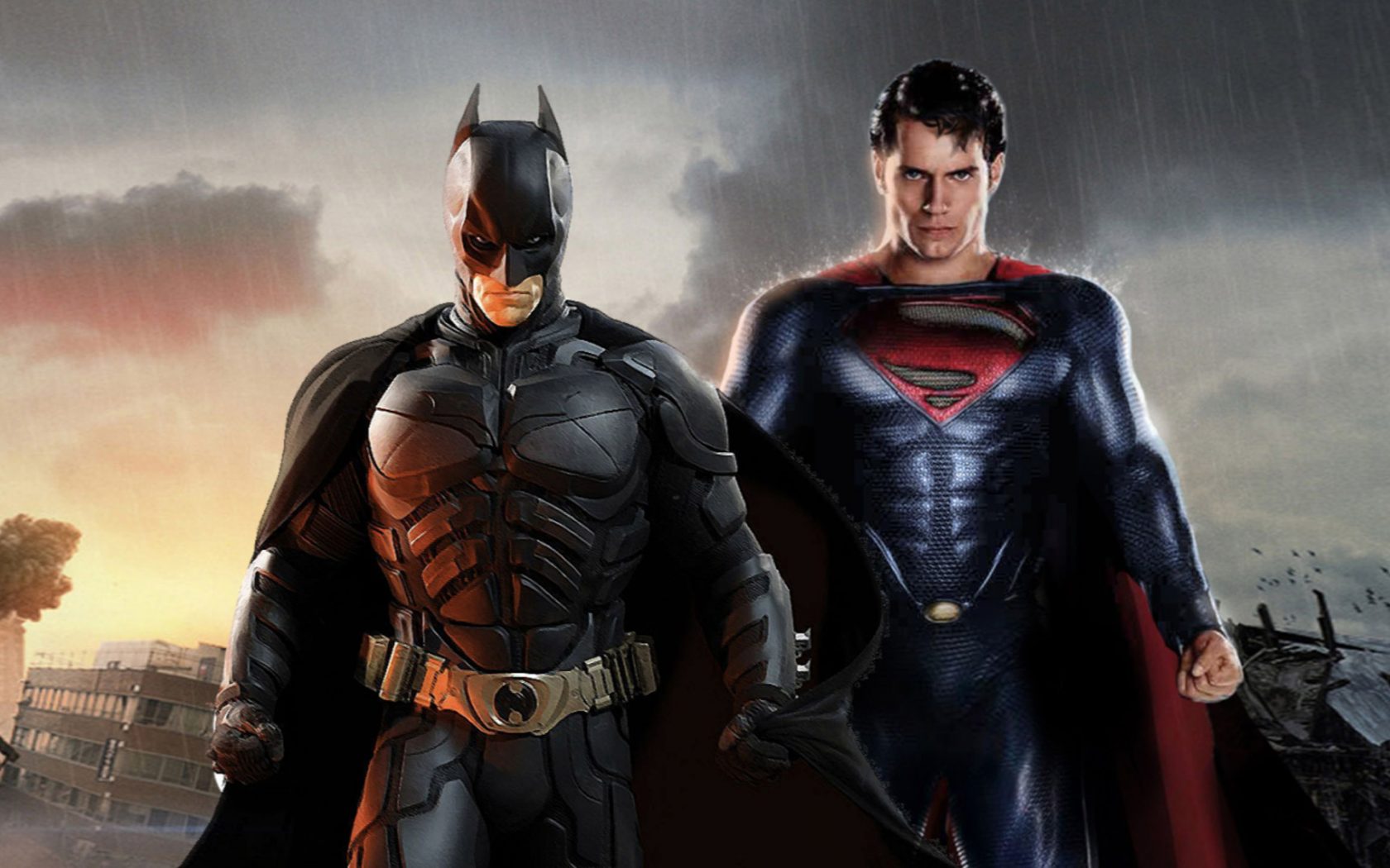 Superman And Batman Hd - HD Wallpaper 