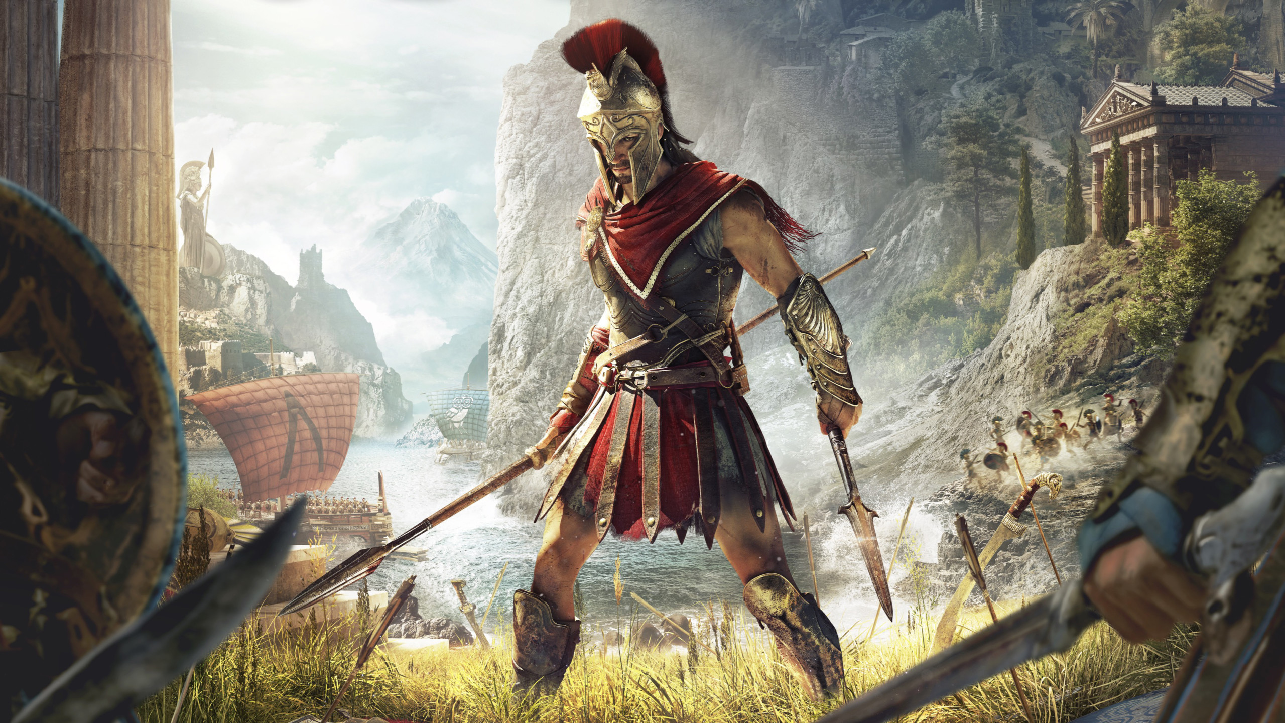 Spartan Assassin’s Creed Odyssey - 1920x1080 Wallpaper - teahub.io