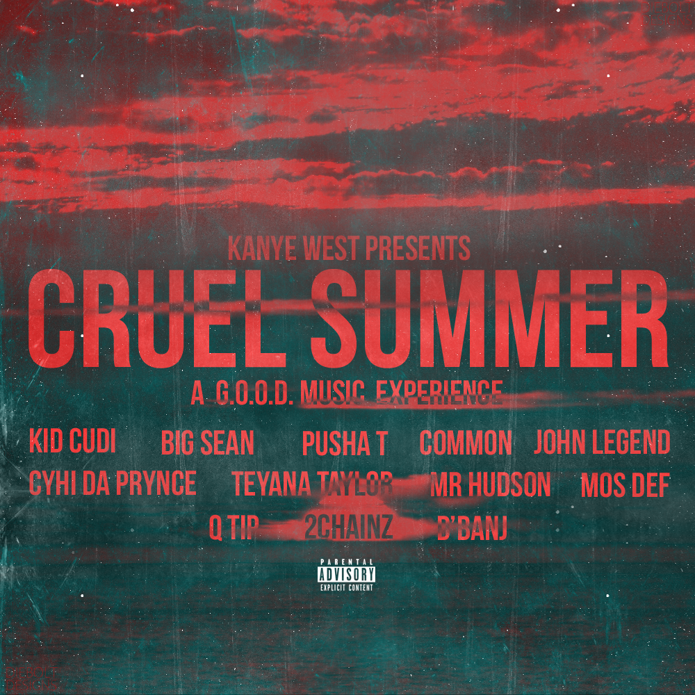 Kanye West Cruel Summer Alternate Cover 1000x1000 Wallpaper