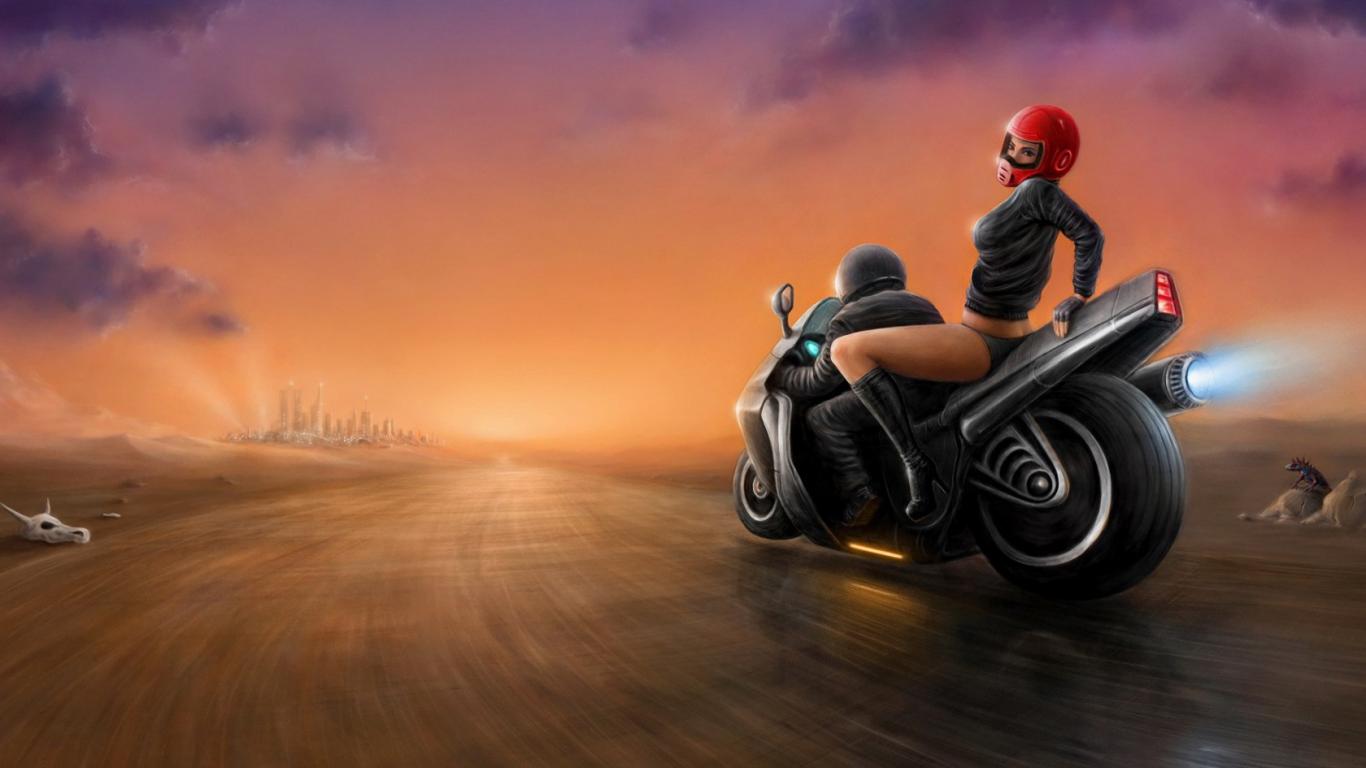 Motorcycles Race Graphics Road 71939 Wallpaper Wallpaper - Motorcycles Wallpaper Long Road - HD Wallpaper 