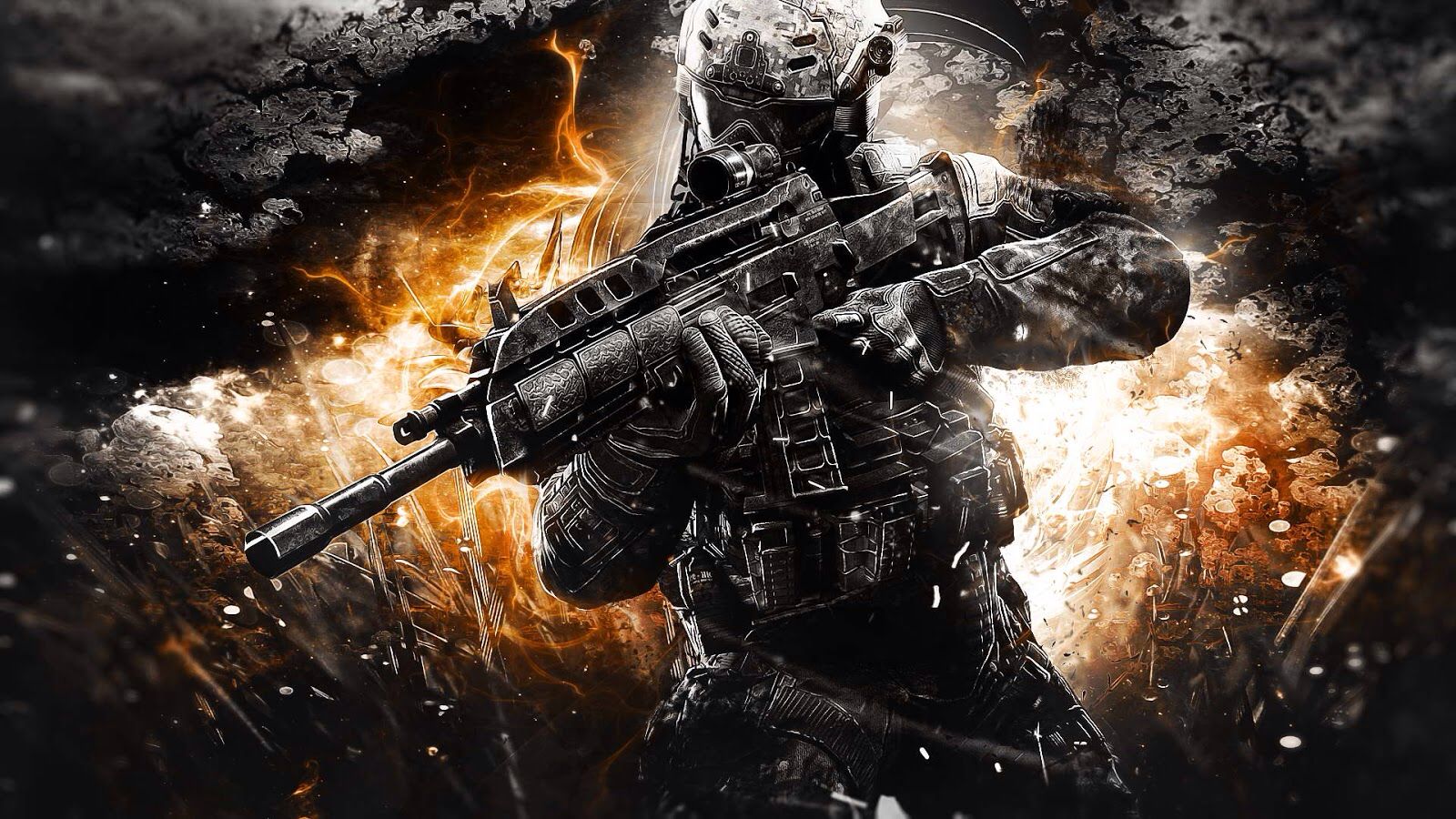 Call Of Duty Background - HD Wallpaper 