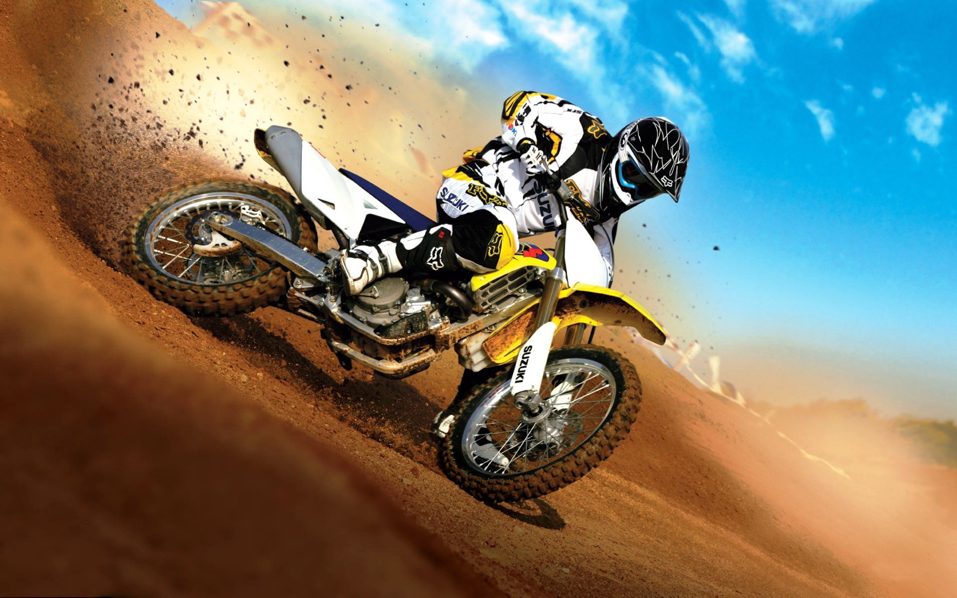 De Moto Cross A Imprimer 19x10 Wallpaper Teahub Io