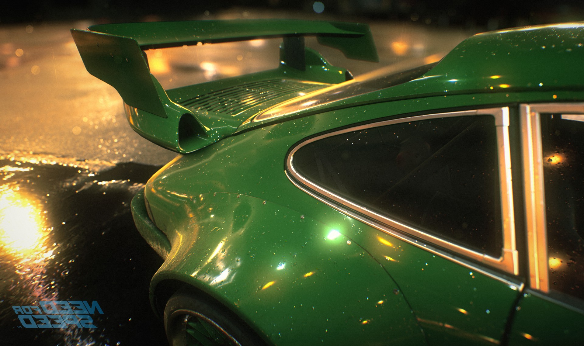 Need For Speed Green Porsche - HD Wallpaper 