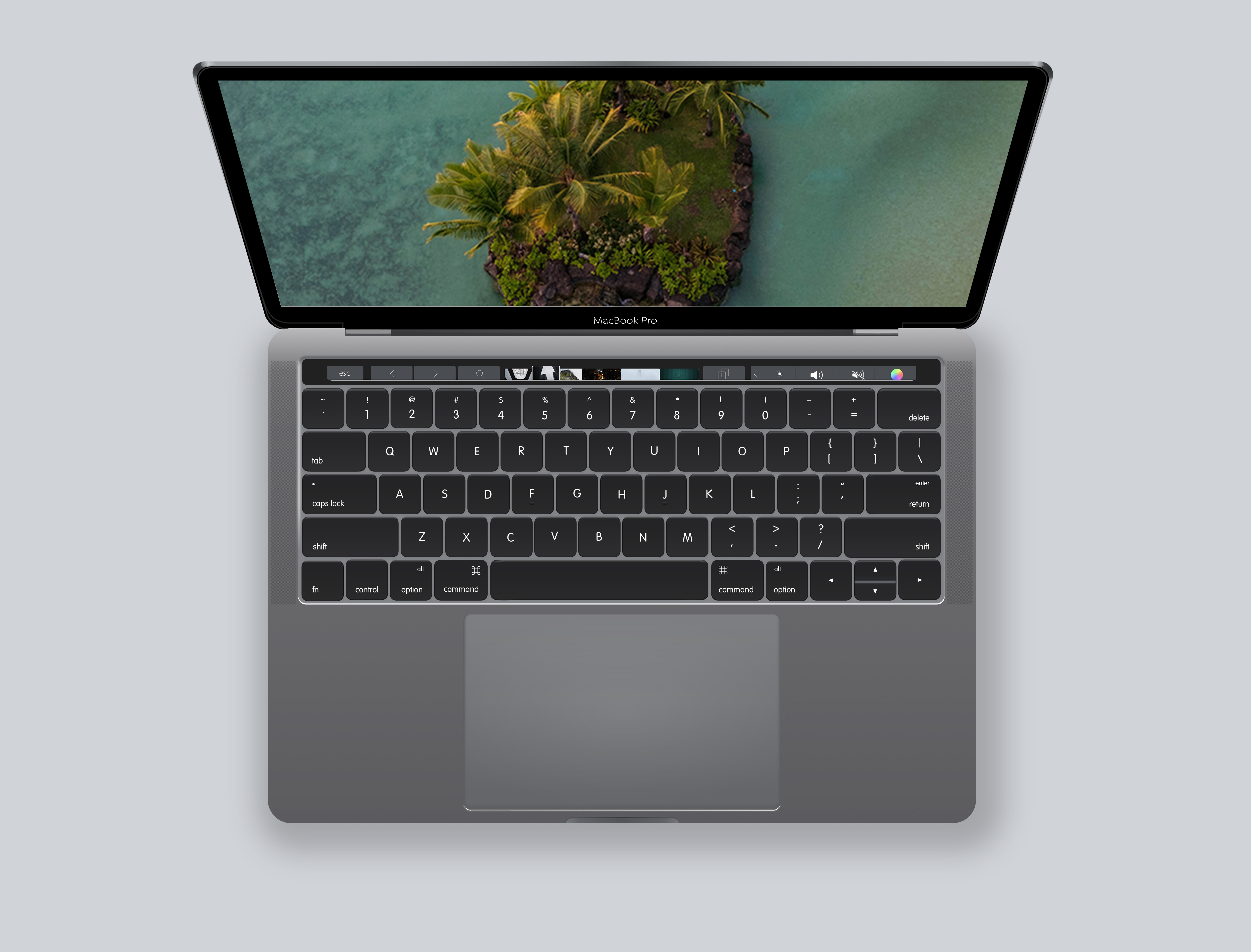 Macbook pro 16 touch bar