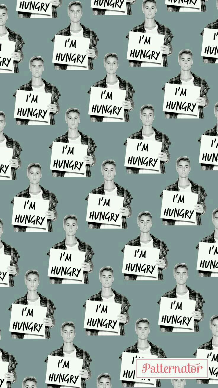 #ıamhungry #jb #justinbieber #wallpaper #justin #bieber - Fome Papel De Parede - HD Wallpaper 