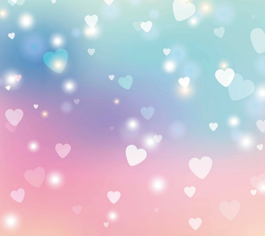 White Heart Wallpaper - Pink And Blue Hearts - 900x800 Wallpaper ...