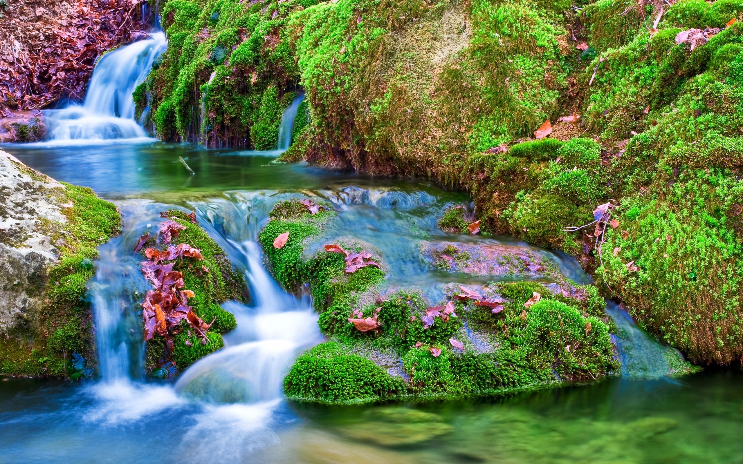 nature beautiful waterfall wallpaper