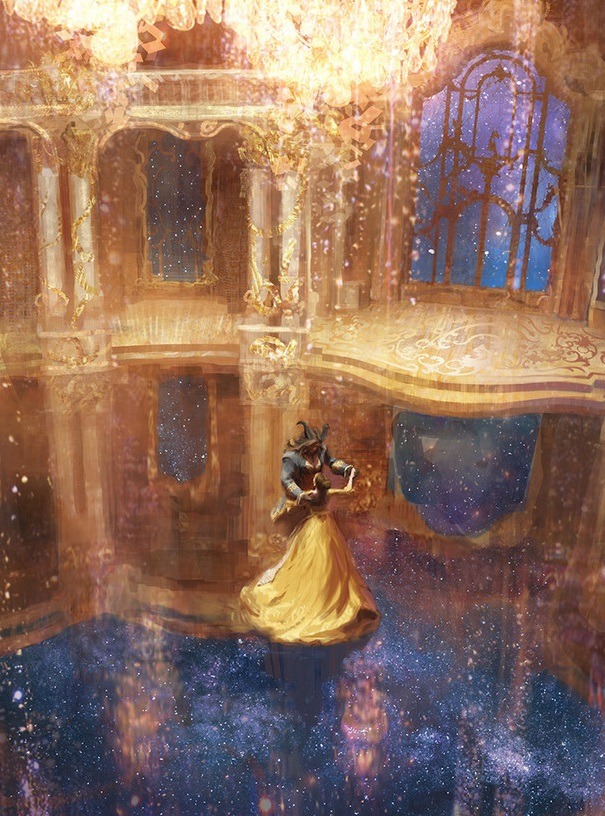 Disney Beauty And The Beast Wallpaper Disney Concept Art Beauty And The Beast 605x816 Wallpaper Teahub Io