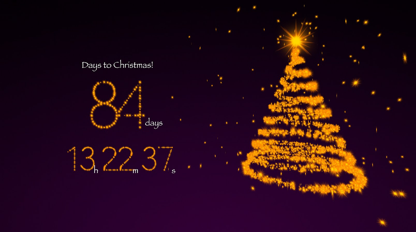 Christmas Countdown Wallpaper Live - 1608x900 Wallpaper - teahub.io