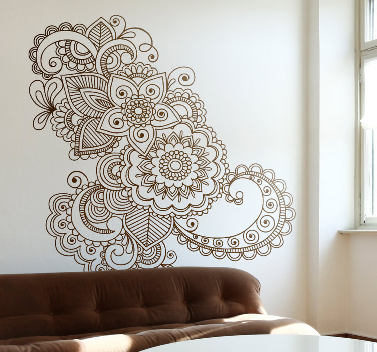 Transparent Henna Design Png - 752x703 Wallpaper - teahub.io