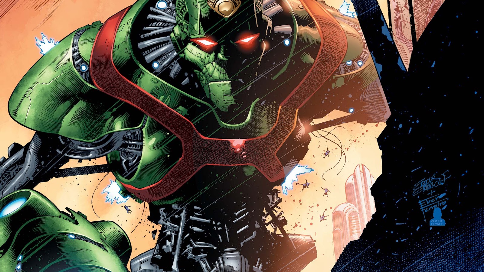 Martian Manhunter Dc Comics - HD Wallpaper 