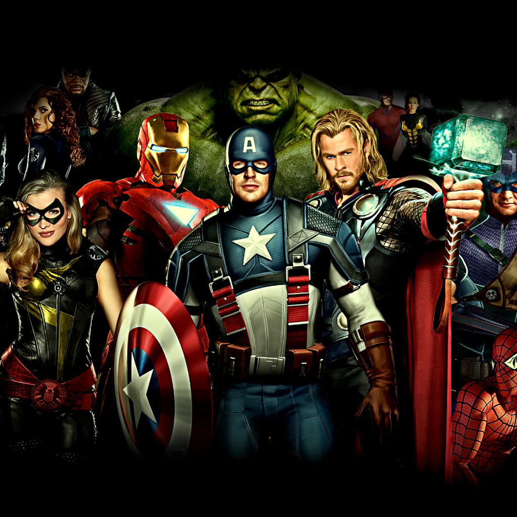 Avengers Ipad Wallpaper Px, - 1024x1024 Wallpaper - teahub.io