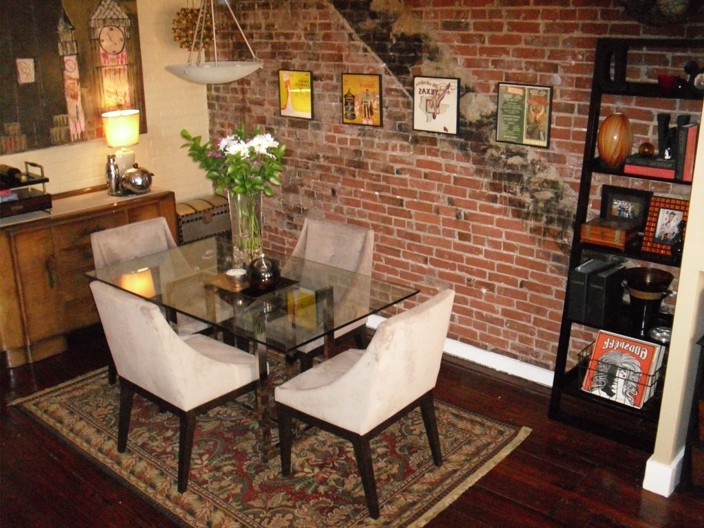 Living Room Brick Wallpaper Design Ideas : Using Brick Walls As A