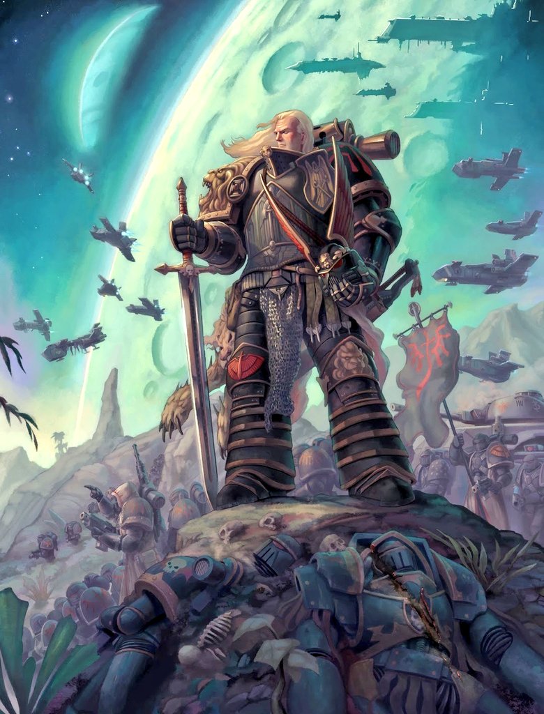 Warhammer 40k Lion El Johnson - HD Wallpaper 