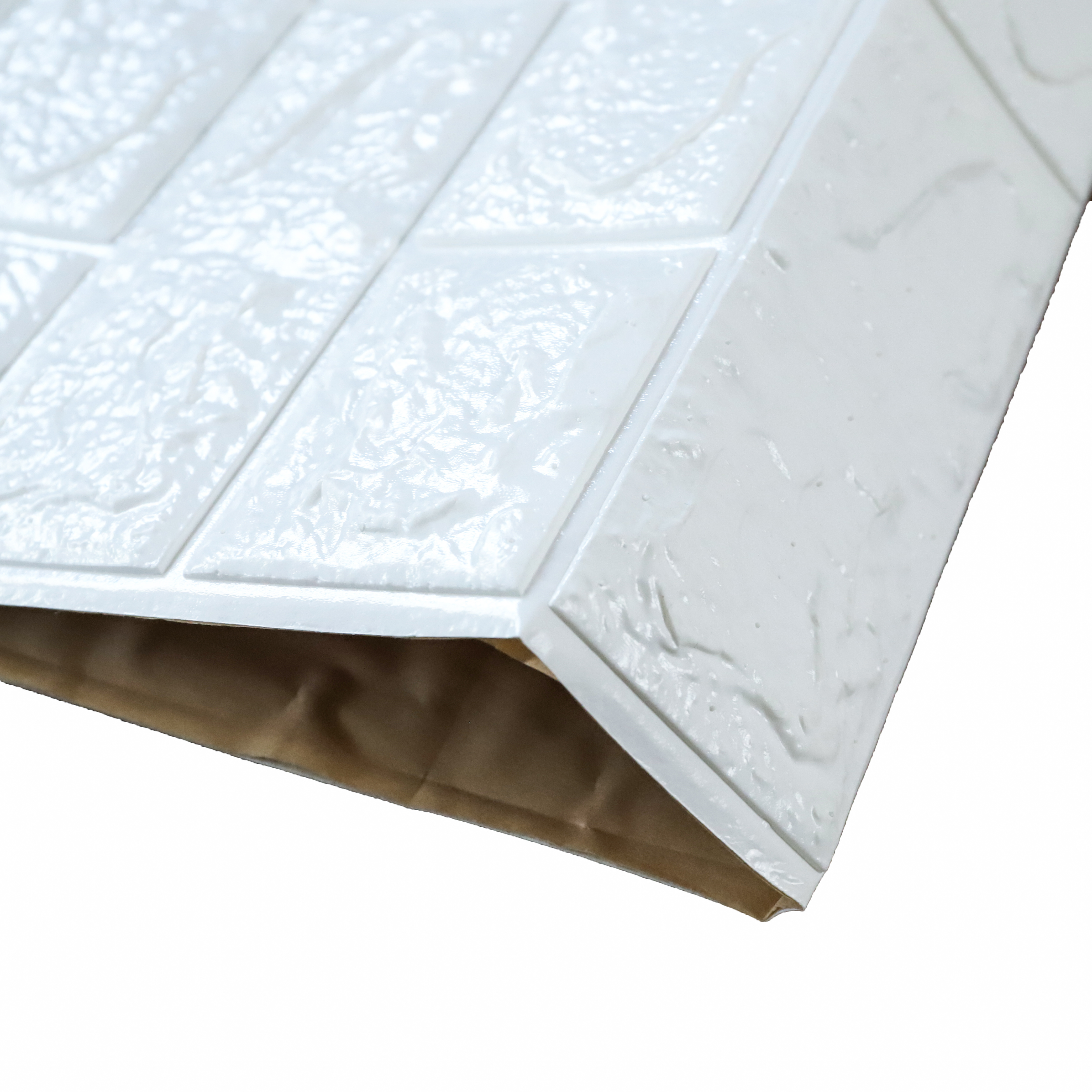 Children White Foam Soundproof 3d Brick Wallpaper Textured - Mattress - HD Wallpaper 