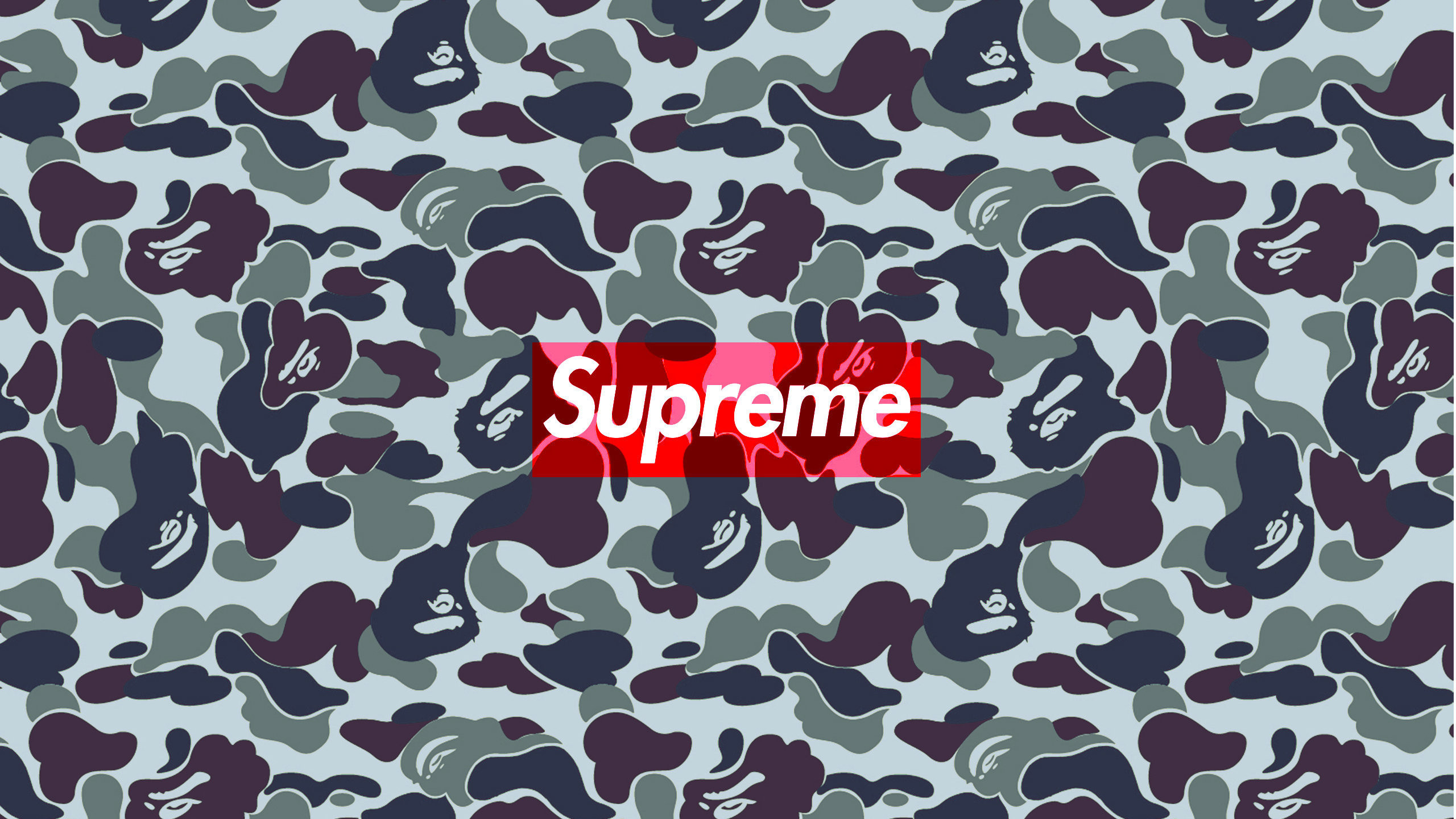 Download The Supreme Bape Urban Camo Wallpaper Below Supreme Wallpaper For Ps4 2560x1440 Wallpaper Teahub Io