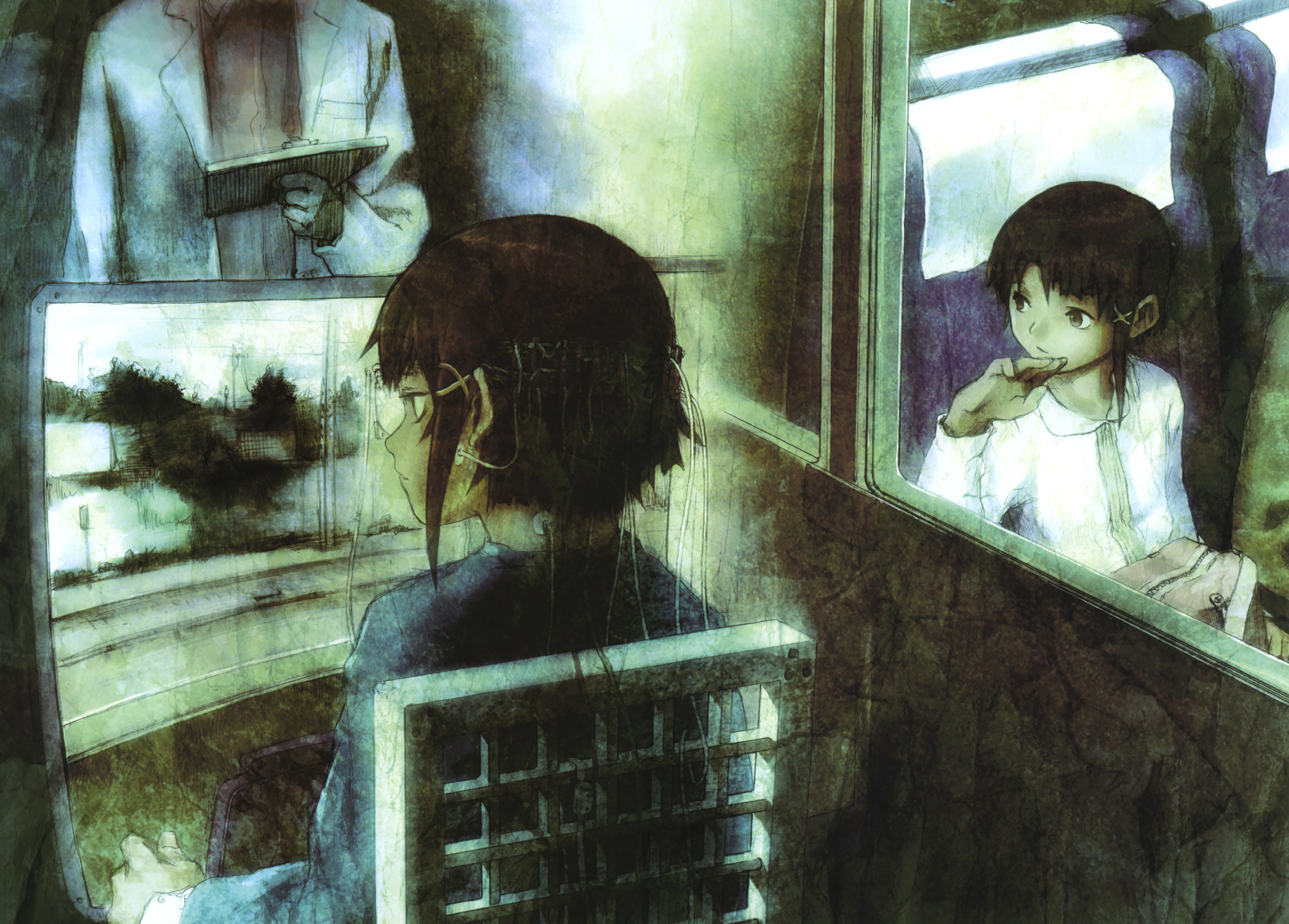 Serial Experiments Lain 2230x1600 Wallpaper Teahub Io