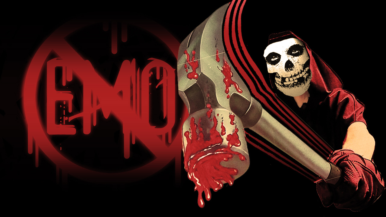 Misfits Band Logo Hd 1280x720 Wallpaper Teahub Io