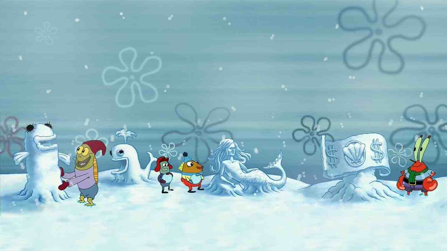 Spongebob Christmas Wallpaper Desktop - 1517x853 Wallpaper - teahub.io