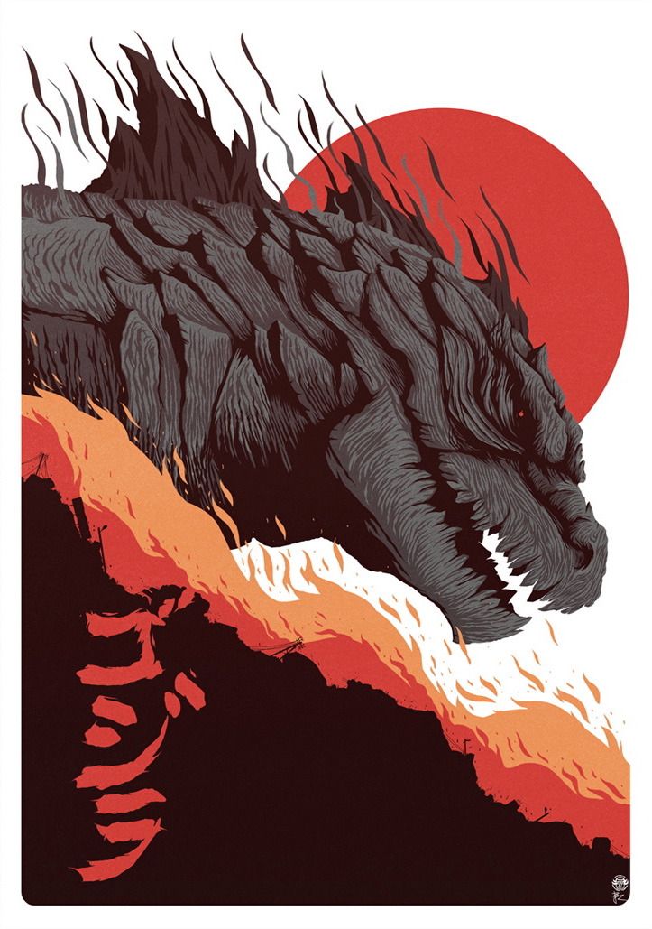 Japanese Godzilla - HD Wallpaper 