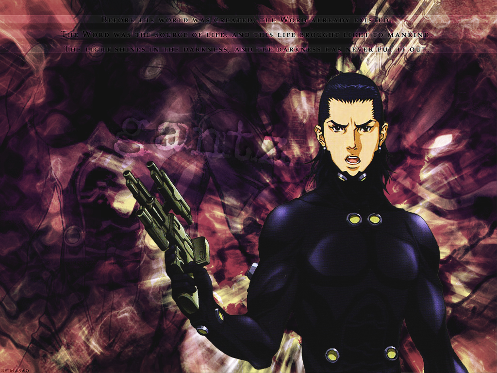 Hiroya Oku Gonzo Gantz Masaru Katou Wallpaper Style Gantz 1024x768 Wallpaper Teahub Io