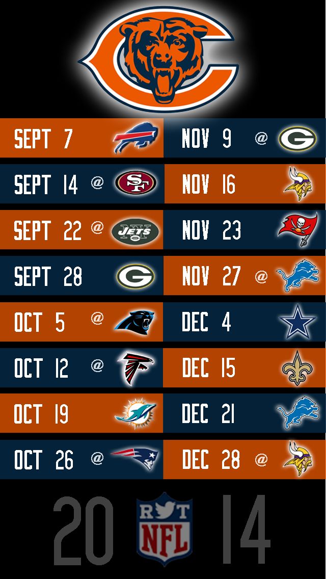 Chicago Bears Schedule 2024 Tv Toby Aeriell