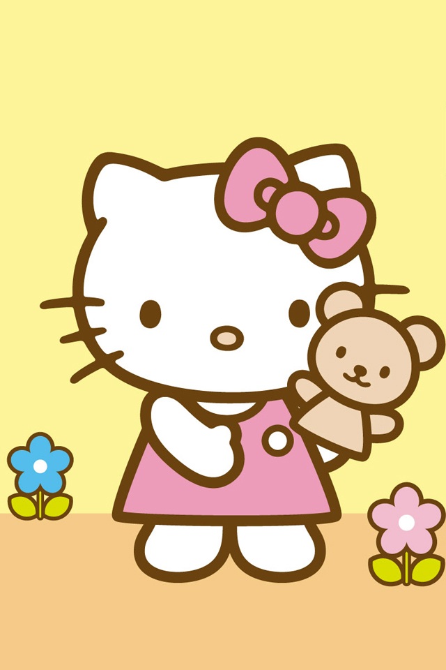 Clipart Hello Kitty - 640x960 Wallpaper - Teahub.io