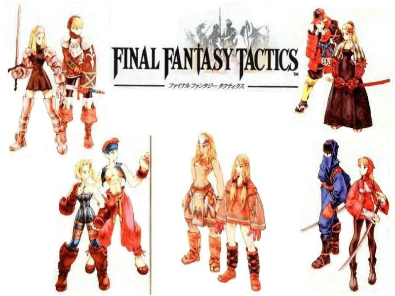 Final Fantasy Tactics Ps1 Art 800x600 Wallpaper Teahub Io