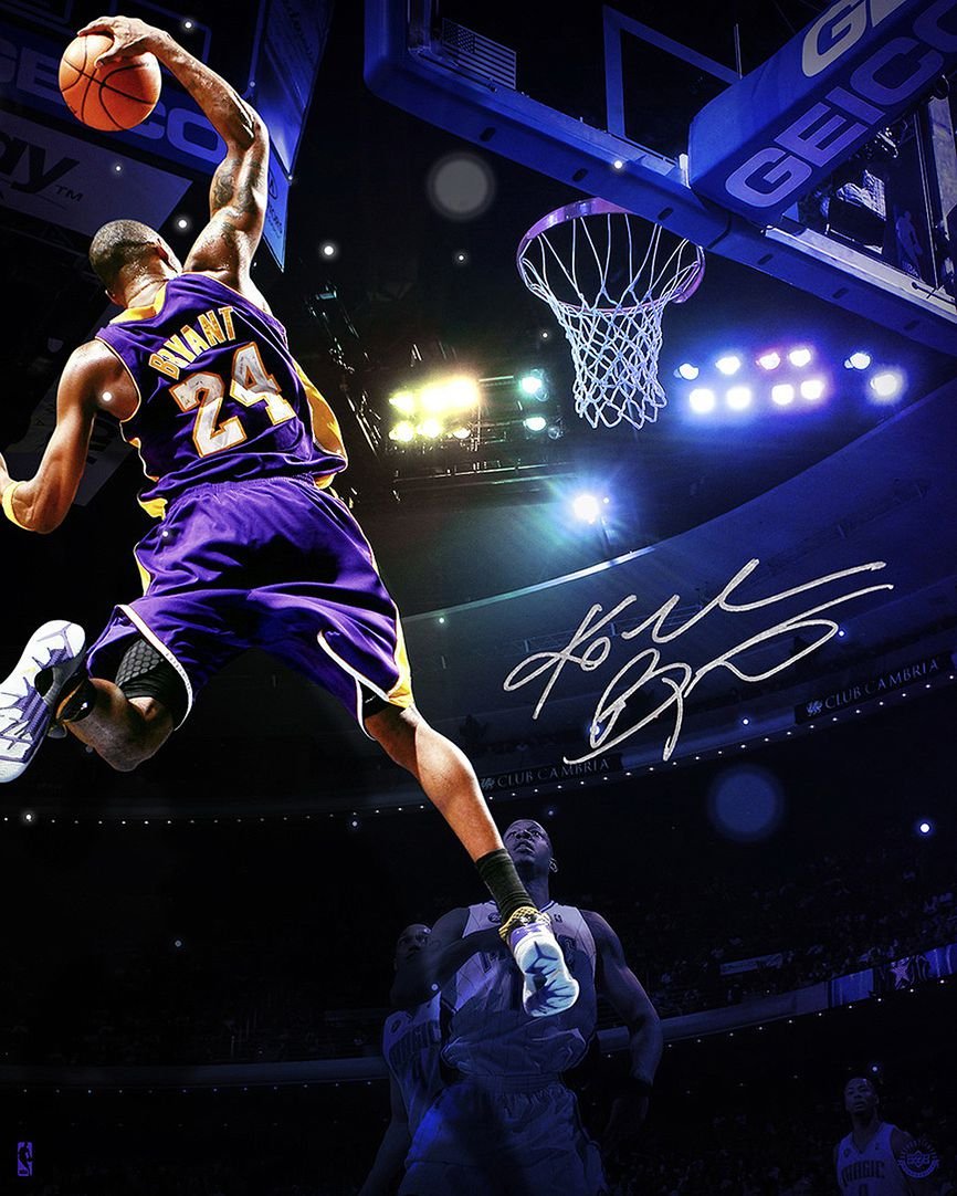 Kobe Bryant Customized Inch Silk Print Poster/wallpaper - Kobe Bryant ...
