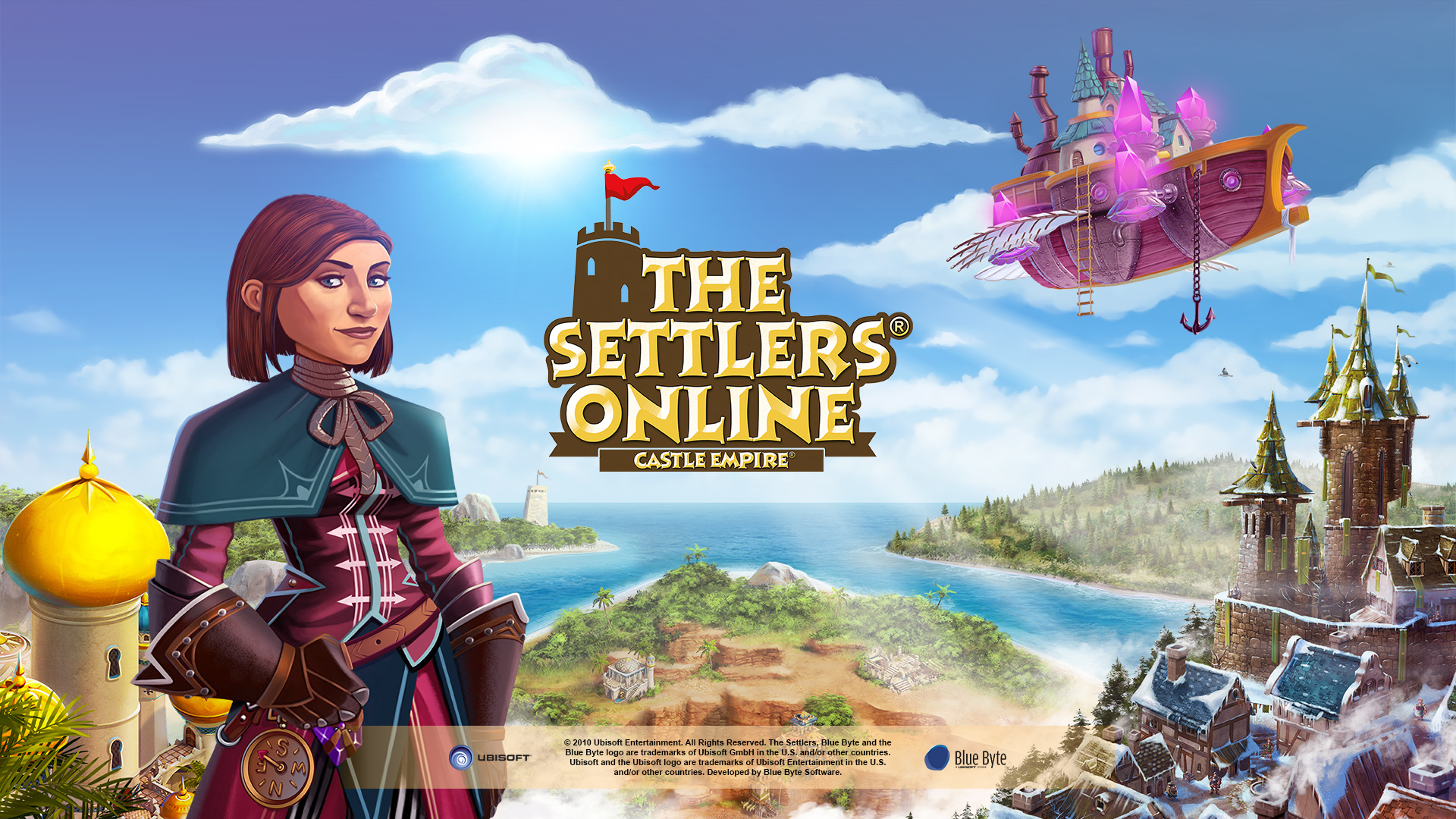 Settlers Online - HD Wallpaper 