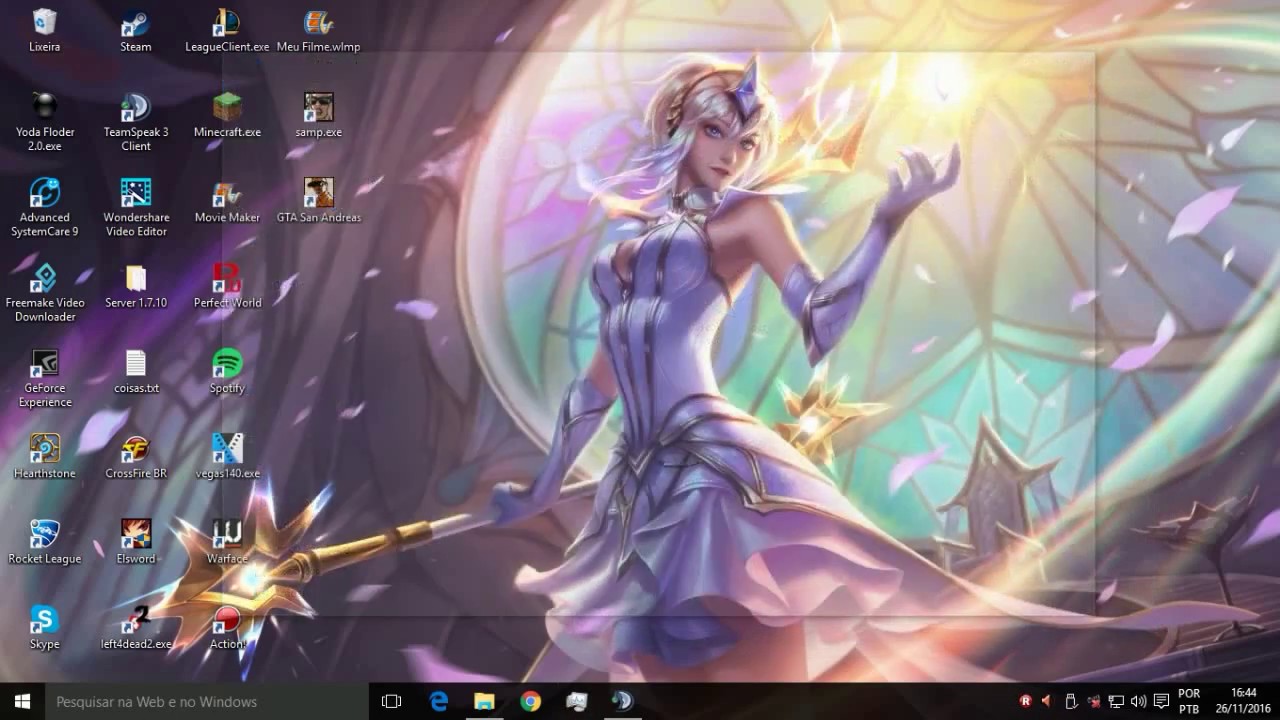 League Of Legends Elementalist Lux - HD Wallpaper 