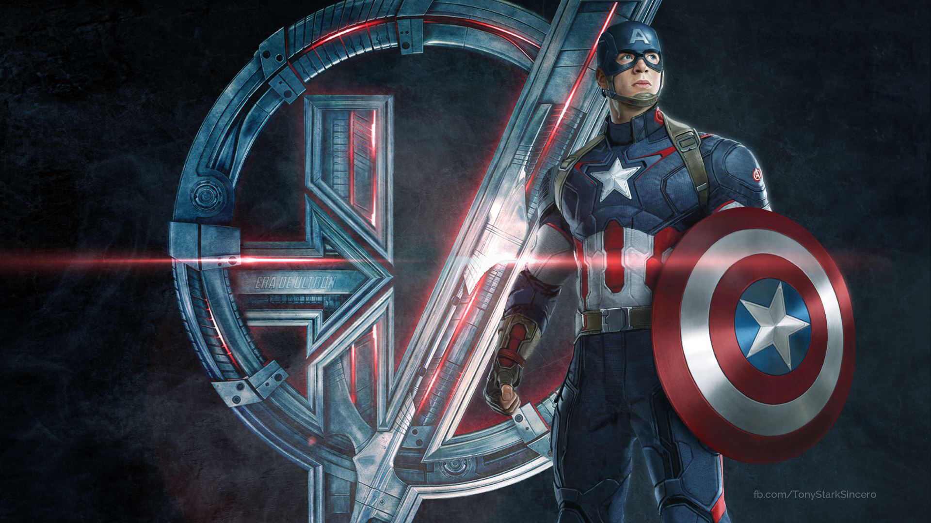 Hd Captain America Background - 1920x1080 Wallpaper 