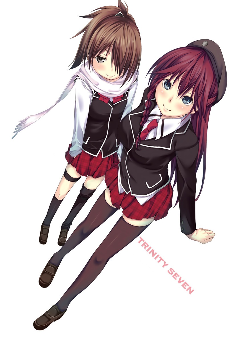 Trinity Seven Levi X Lilith 847x10 Wallpaper Teahub Io