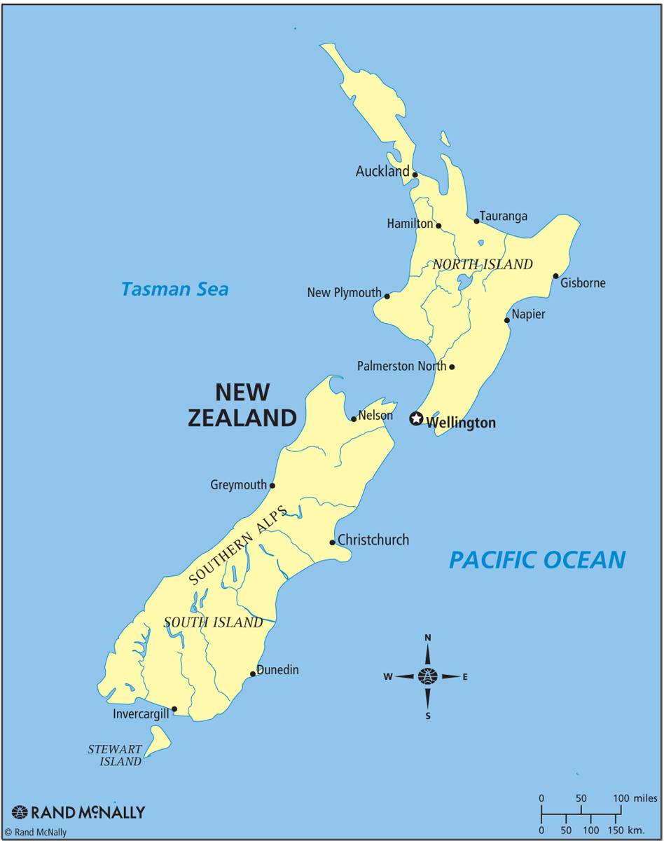 Новая зеландия на карте фото