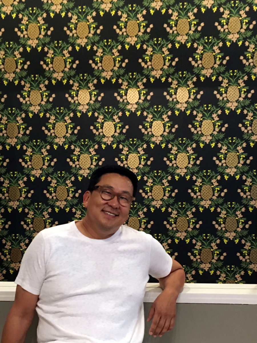 Wrecking Ball Co-founder Nick Cho Poses In Front Of - Wallpaper - HD Wallpaper 