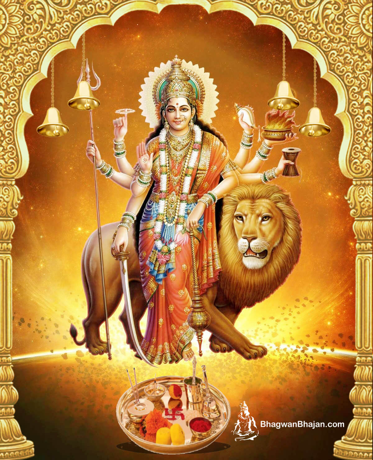 Latest Maa Durga Wallpaper Free Download - Ma Durga - 1200x1479 Wallpaper -  