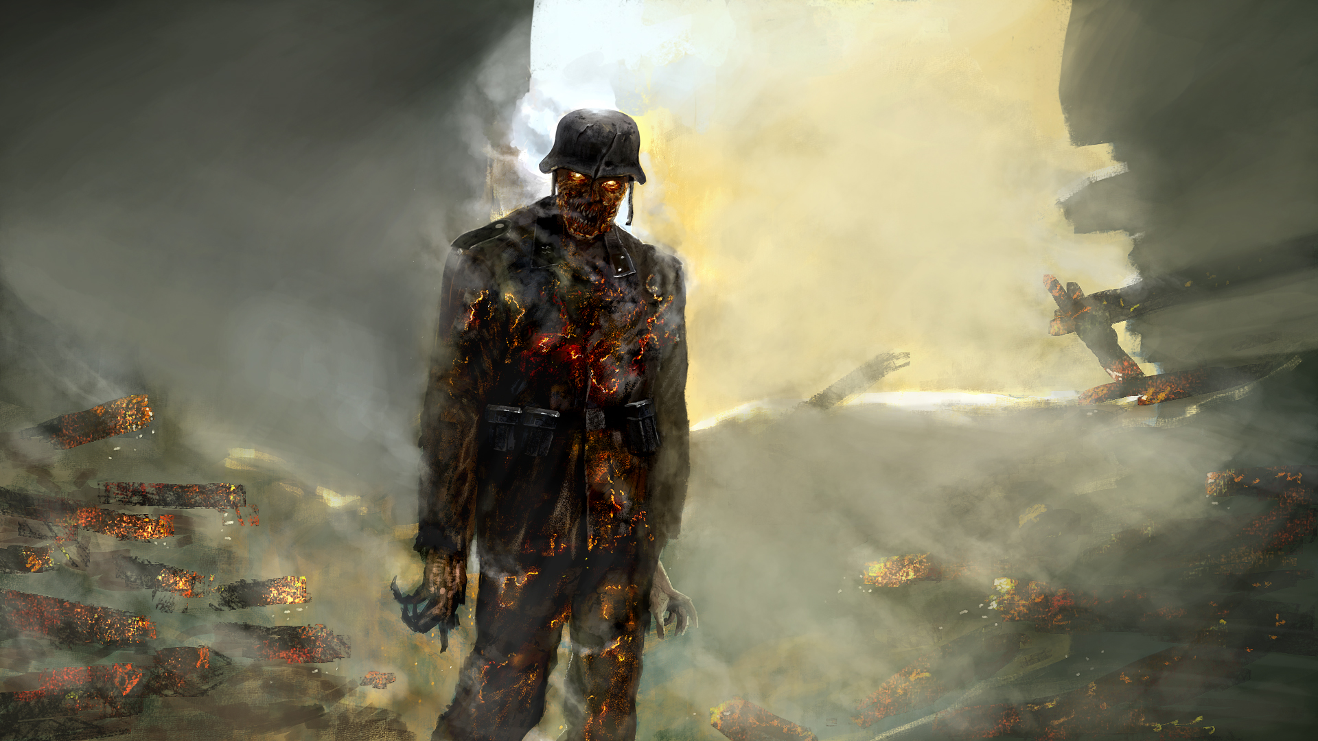 Sniper Elite Zombie Army Trilogy зомби снайпер