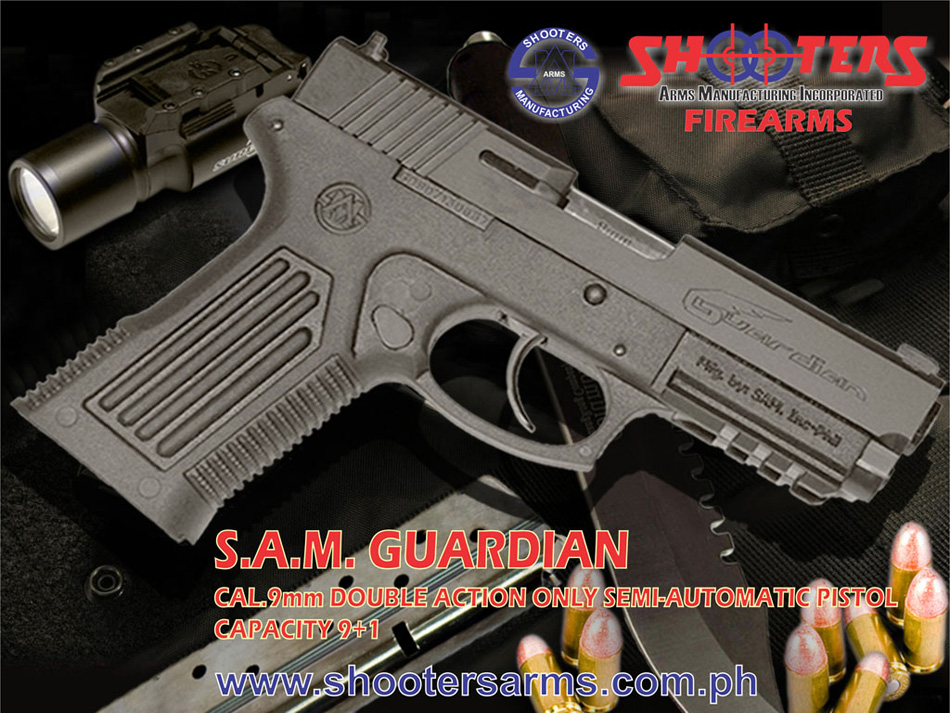 Shooters Arms 9mm Pistol - HD Wallpaper 