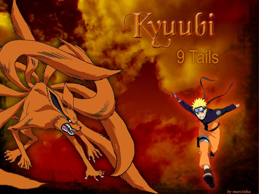 Kyuub Kyuubi 9 Tails 1024x768 Wallpaper Teahub Io