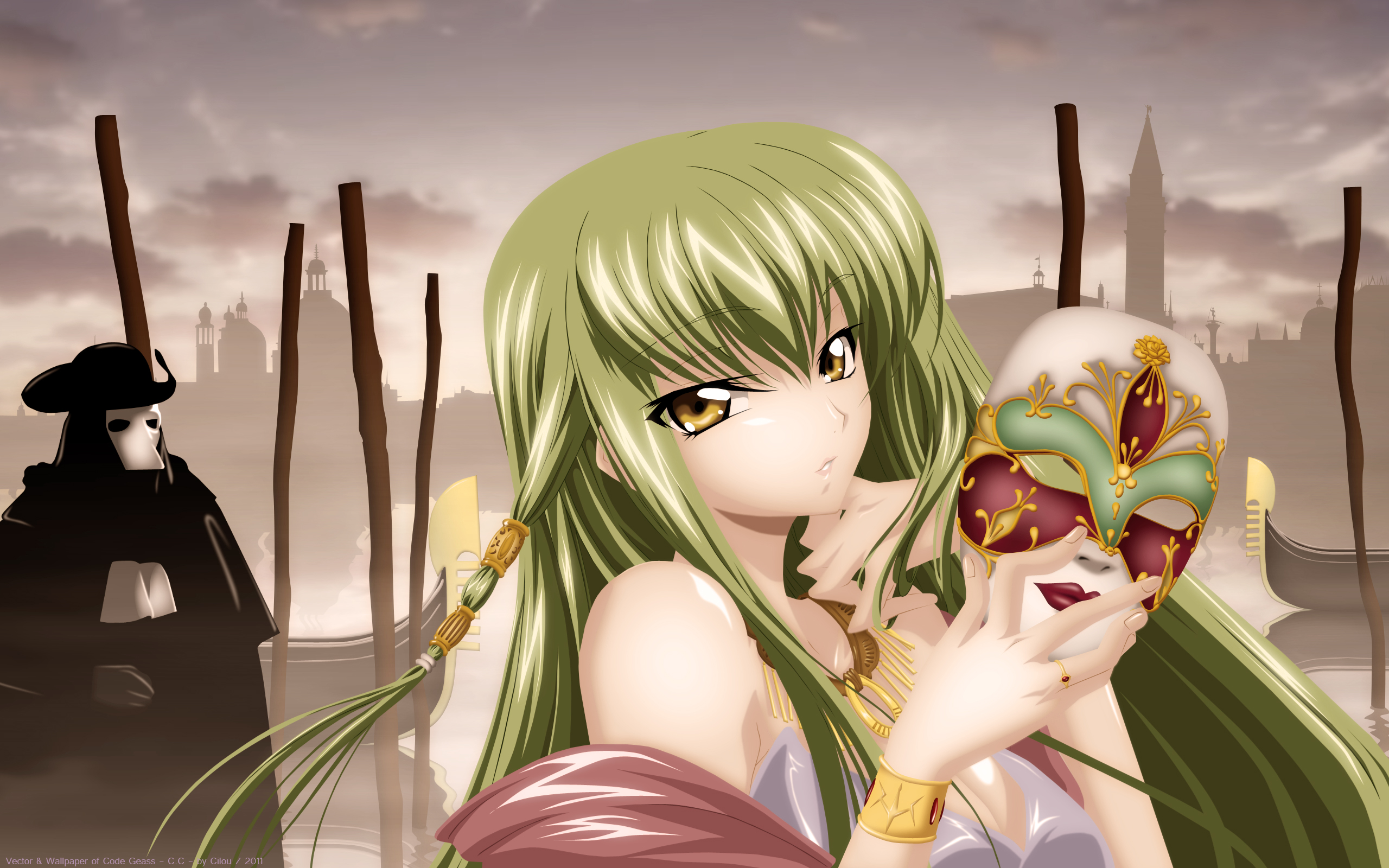 Cc Mask Code Geass 2560x1600 Wallpaper Teahub Io