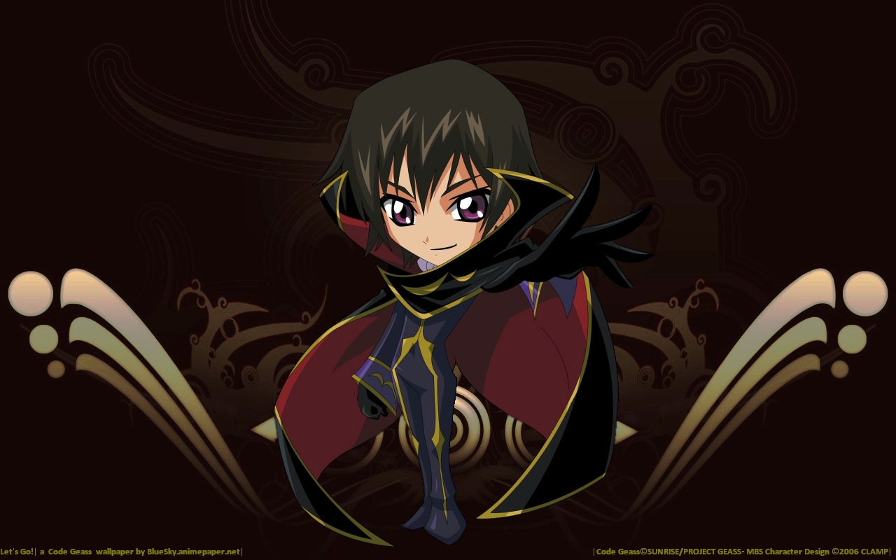 All Male Code Geass Lelouch Lamperouge Male 1280x800 Wallpaper Teahub Io